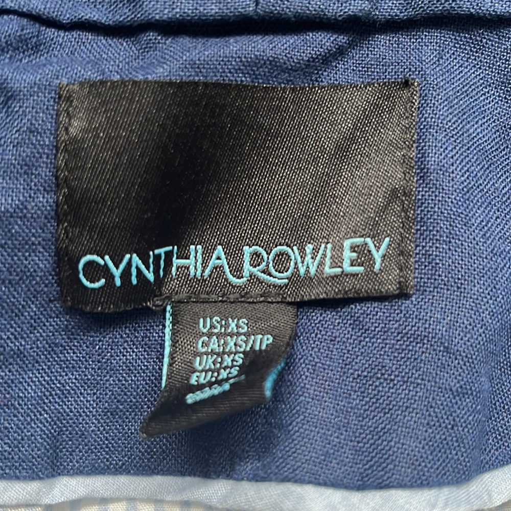 CYNTHIA ROWLEY blazer - Picture 2 of 4